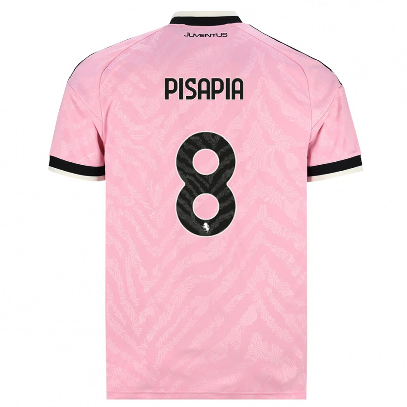 Danxen Herren Luciano Pisapia #8 Pink Schwarz Auswärtstrikot Trikot 2026/27 T-Shirt Schweiz