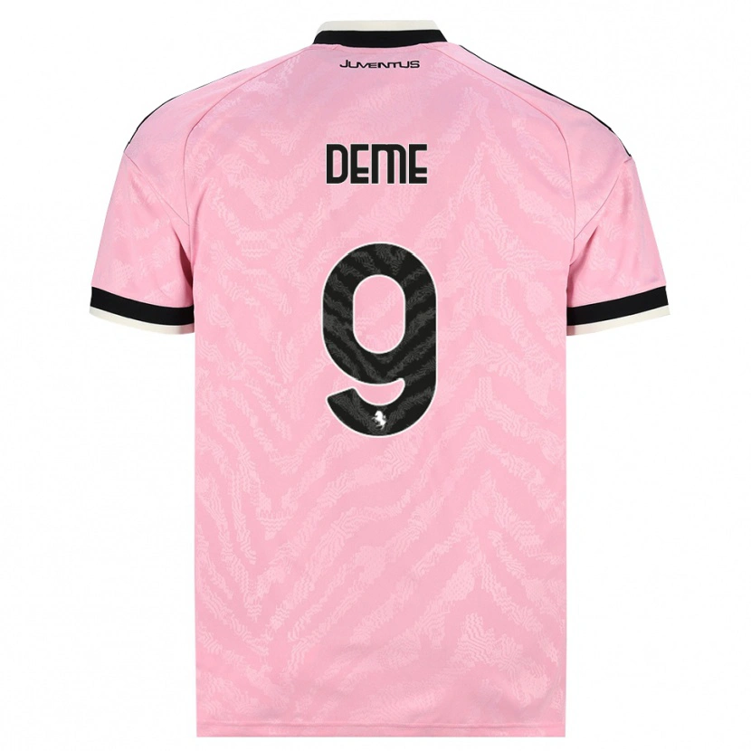 Danxen Herren Serigne Deme #9 Pink Schwarz Auswärtstrikot Trikot 2026/27 T-Shirt Schweiz