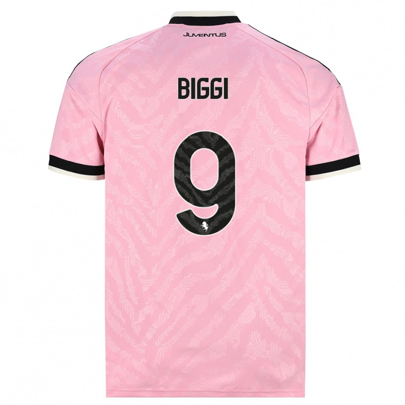 Danxen Herren Silvano Biggi #9 Pink Schwarz Auswärtstrikot Trikot 2026/27 T-Shirt Schweiz