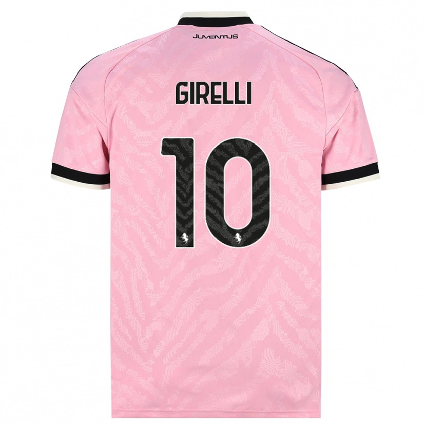 Danxen Herren Cristiana Girelli #10 Pink Schwarz Auswärtstrikot Trikot 2026/27 T-Shirt Schweiz