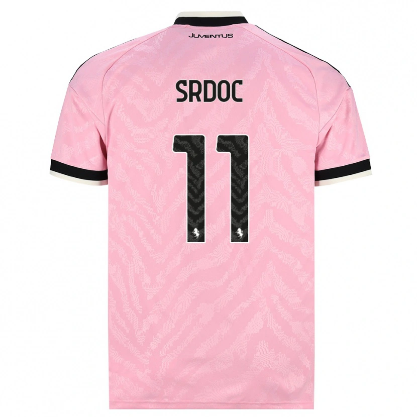 Danxen Herren Ivano Srdoc #11 Pink Schwarz Auswärtstrikot Trikot 2026/27 T-Shirt Schweiz
