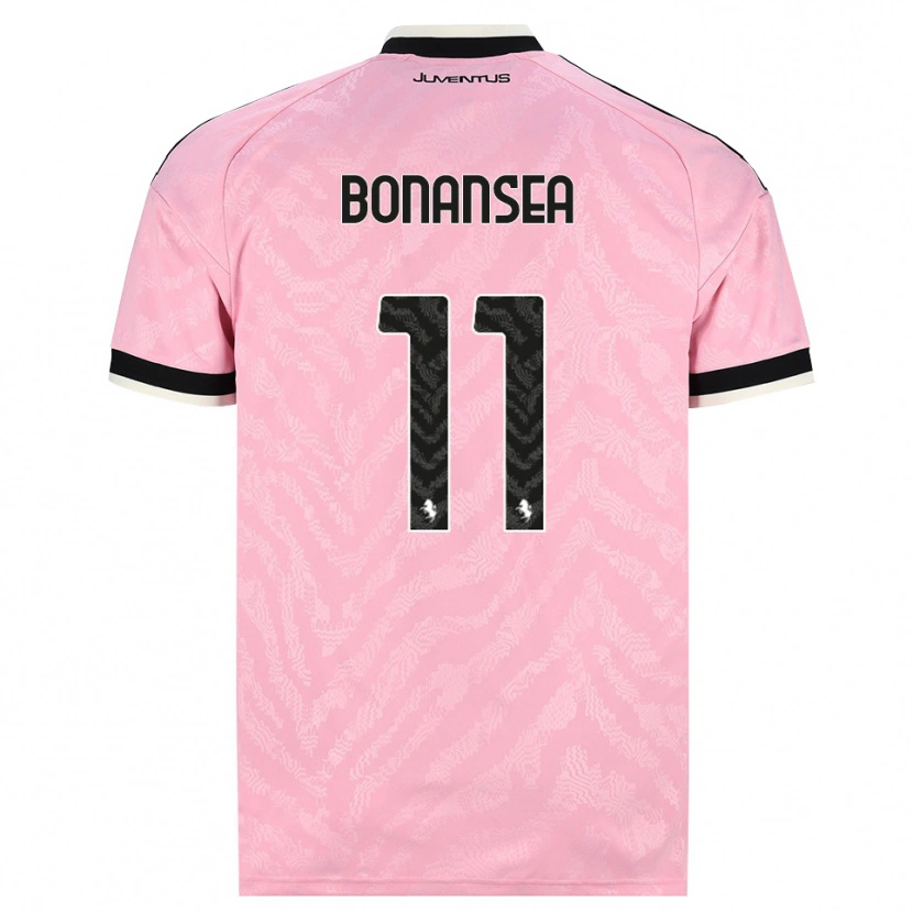 Danxen Herren Barbara Bonansea #11 Pink Schwarz Auswärtstrikot Trikot 2026/27 T-Shirt Schweiz
