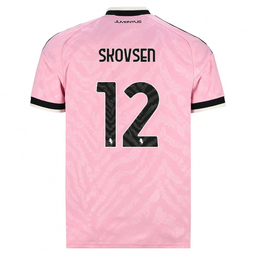 Danxen Herren Matilde Lundorf Skovsen #12 Pink Schwarz Auswärtstrikot Trikot 2026/27 T-Shirt Schweiz