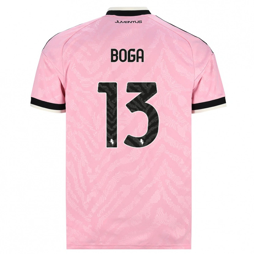 Danxen Herren Jérémie Boga #13 Pink Schwarz Auswärtstrikot Trikot 2026/27 T-Shirt Schweiz