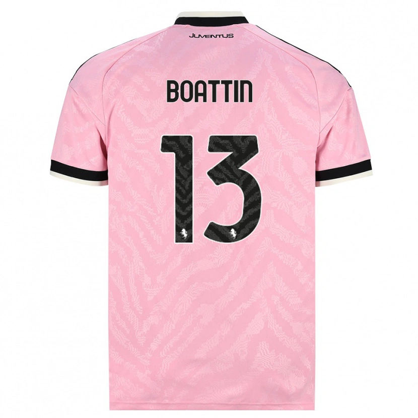 Danxen Herren Lisa Boattin #13 Pink Schwarz Auswärtstrikot Trikot 2026/27 T-Shirt Schweiz