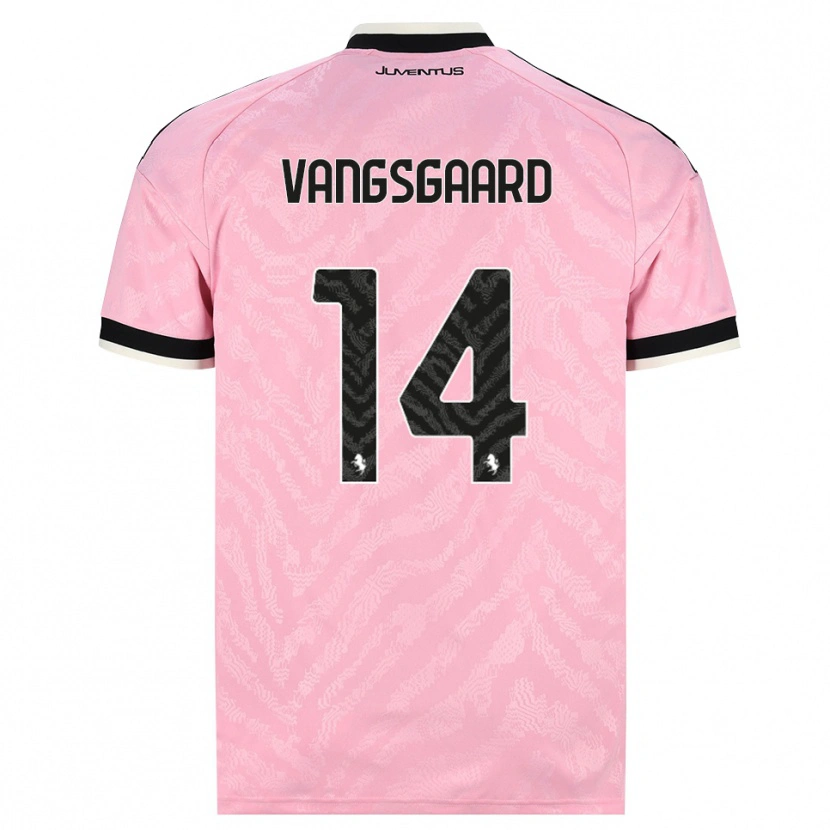 Danxen Herren Amalie Jørgensen Vangsgaard #14 Pink Schwarz Auswärtstrikot Trikot 2026/27 T-Shirt Schweiz