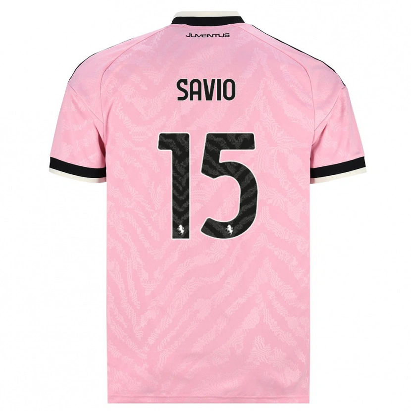 Danxen Herren Federico Savio #15 Pink Schwarz Auswärtstrikot Trikot 2026/27 T-Shirt Schweiz
