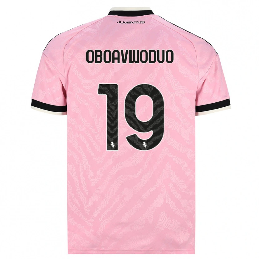 Danxen Herren Justin Oboavwoduo #19 Pink Schwarz Auswärtstrikot Trikot 2026/27 T-Shirt Schweiz