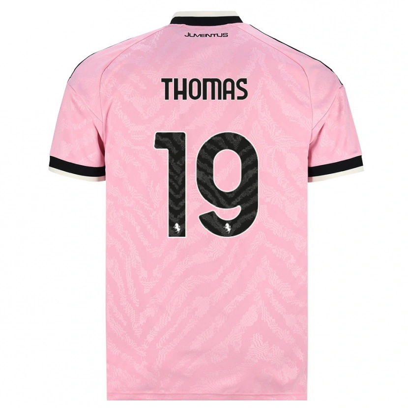 Danxen Herren Lindsey Thomas #19 Pink Schwarz Auswärtstrikot Trikot 2026/27 T-Shirt Schweiz