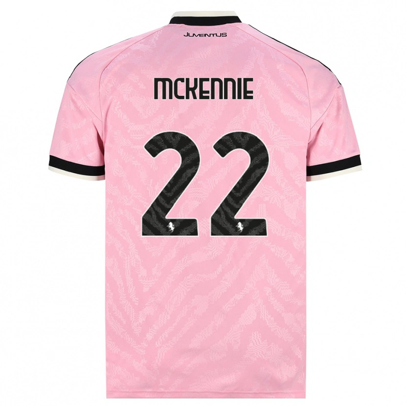 Danxen Herren Weston Mckennie #22 Pink Schwarz Auswärtstrikot Trikot 2026/27 T-Shirt Schweiz