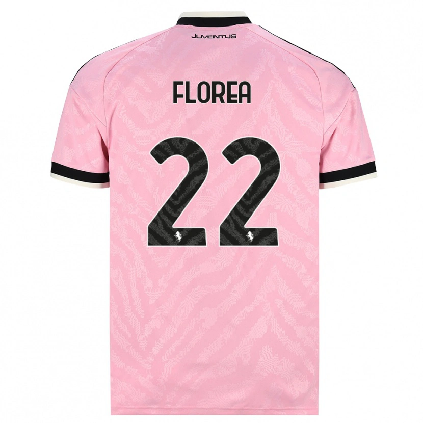 Danxen Herren Andrei Florea #22 Pink Schwarz Auswärtstrikot Trikot 2026/27 T-Shirt Schweiz