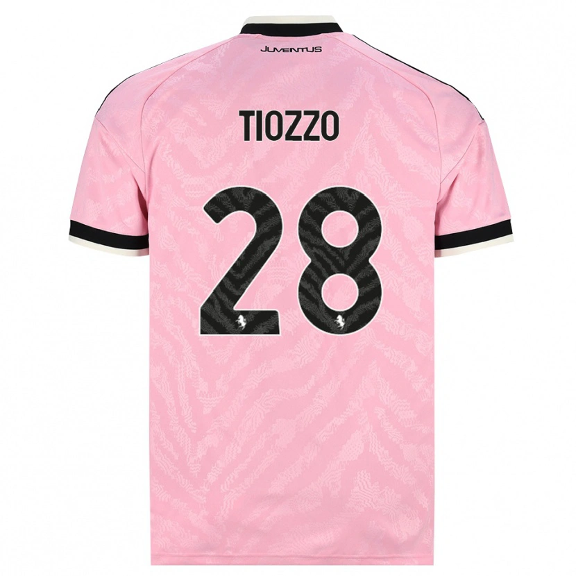 Danxen Herren Marco Tiozzo #28 Pink Schwarz Auswärtstrikot Trikot 2026/27 T-Shirt Schweiz