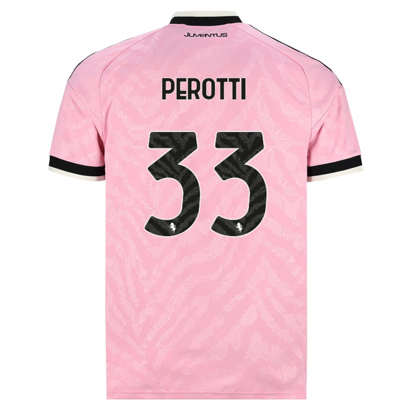 Danxen Herren Clemente Perotti #33 Pink Schwarz Auswärtstrikot Trikot 2026/27 T-Shirt Schweiz