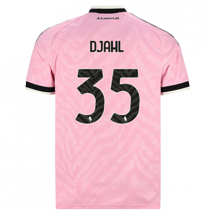 Danxen Herren Rayan Djahl #35 Pink Schwarz Auswärtstrikot Trikot 2026/27 T-Shirt Schweiz