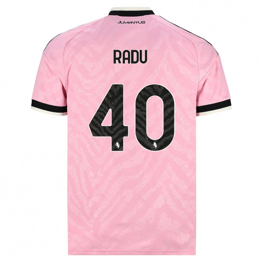Danxen Herren Riccardo Radu #40 Pink Schwarz Auswärtstrikot Trikot 2026/27 T-Shirt Schweiz