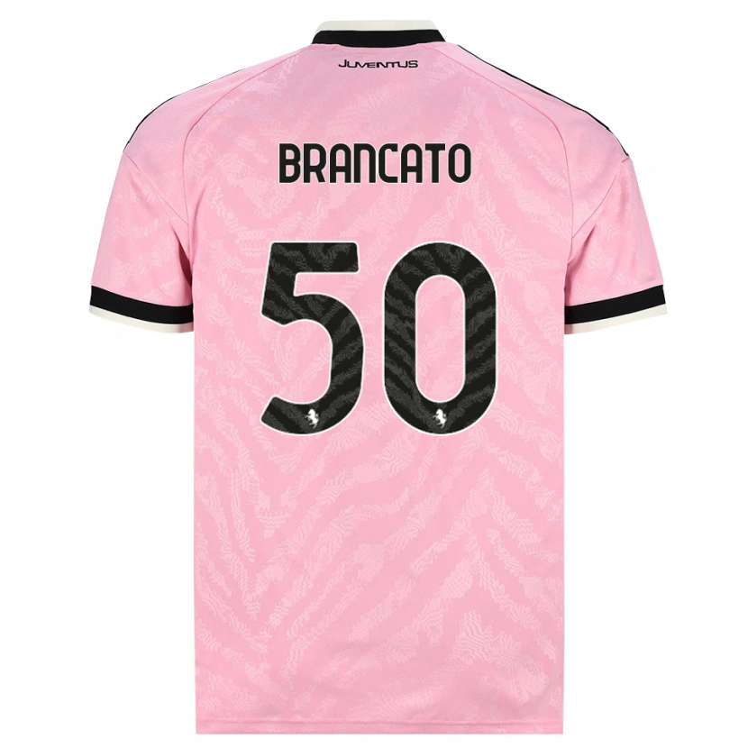 Danxen Herren Alessandro Brancato #50 Pink Schwarz Auswärtstrikot Trikot 2026/27 T-Shirt Schweiz