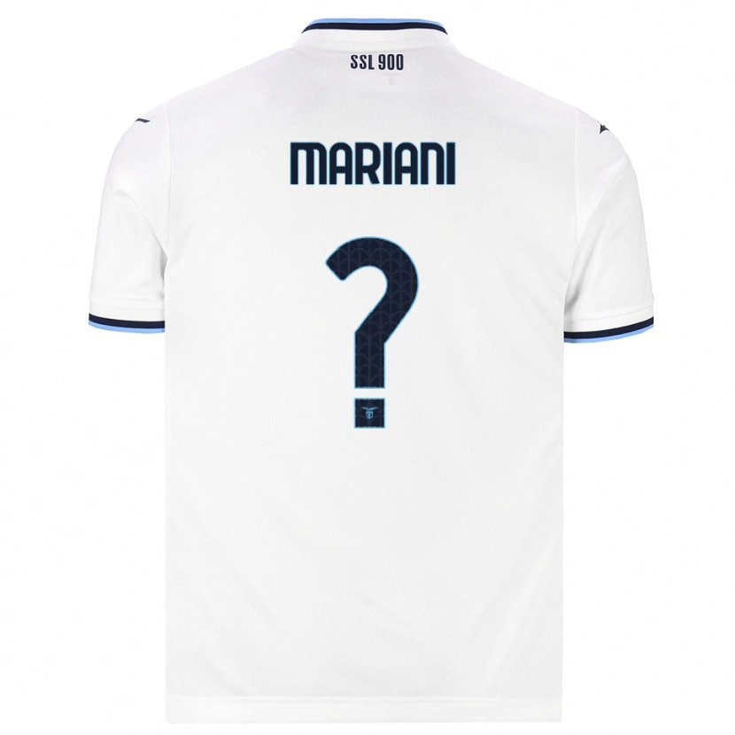 Danxen Herren Alessandro Mariani #0 Weiß Dunkelblau Auswärtstrikot Trikot 2026/27 T-Shirt Schweiz