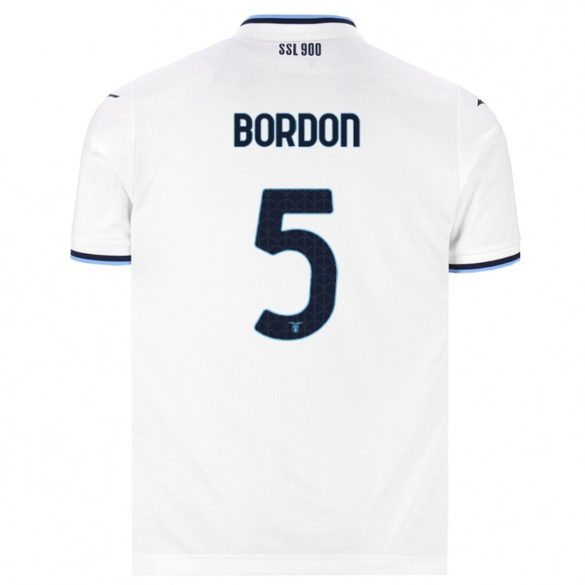 Danxen Herren Ricardo Bordon #5 Weiß Dunkelblau Auswärtstrikot Trikot 2026/27 T-Shirt Schweiz