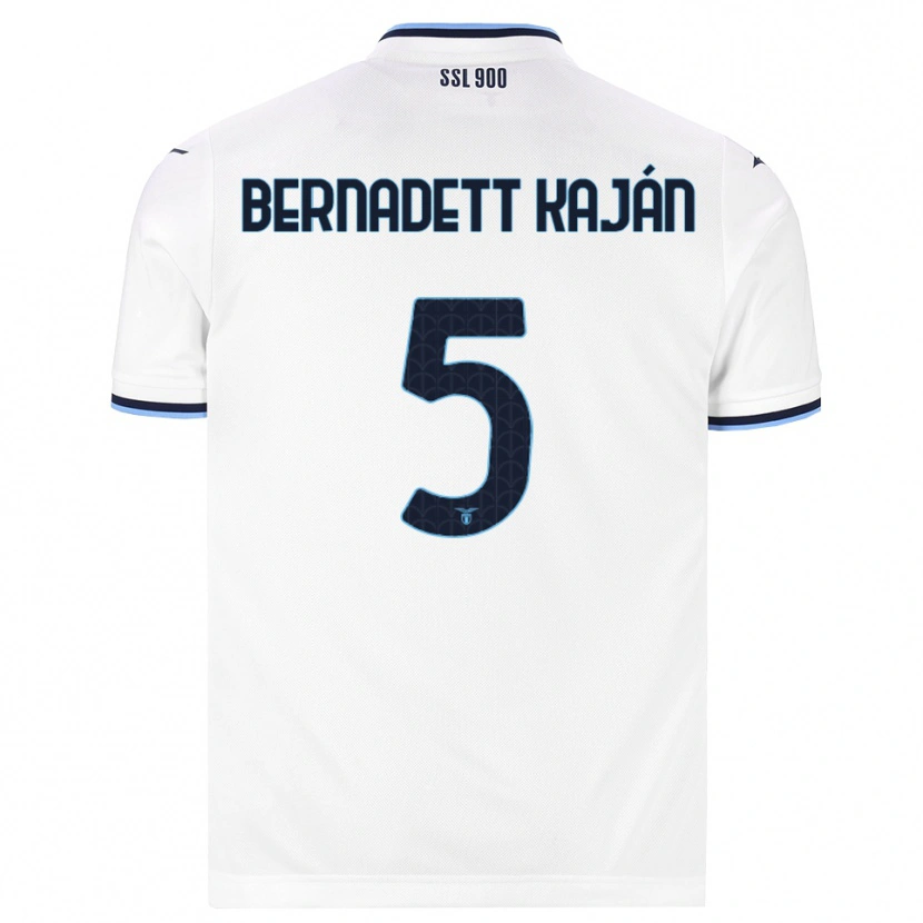 Danxen Herren Zsanett Bernadett Kaján #5 Weiß Dunkelblau Auswärtstrikot Trikot 2026/27 T-Shirt Schweiz