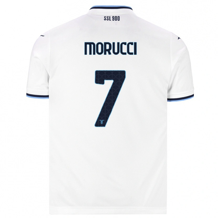 Danxen Herren Alessandro Morucci #7 Weiß Dunkelblau Auswärtstrikot Trikot 2026/27 T-Shirt Schweiz