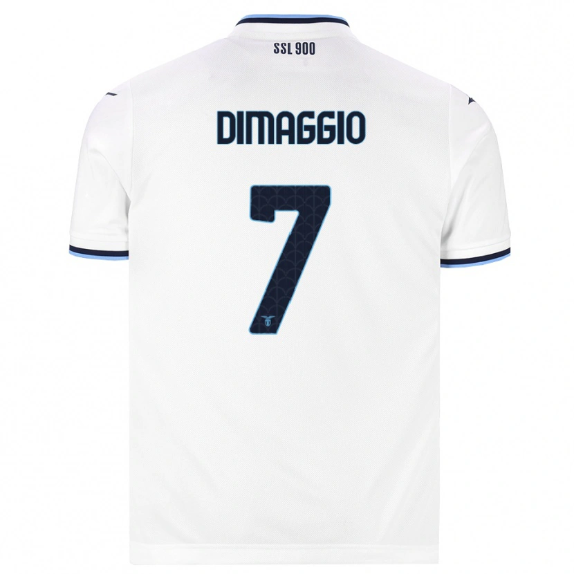 Danxen Herren Cosimo Dimaggio #7 Weiß Dunkelblau Auswärtstrikot Trikot 2026/27 T-Shirt Schweiz