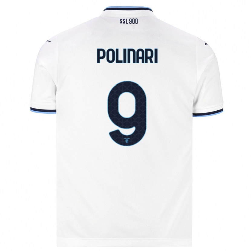 Danxen Herren Fabio Polinari #9 Weiß Dunkelblau Auswärtstrikot Trikot 2026/27 T-Shirt Schweiz