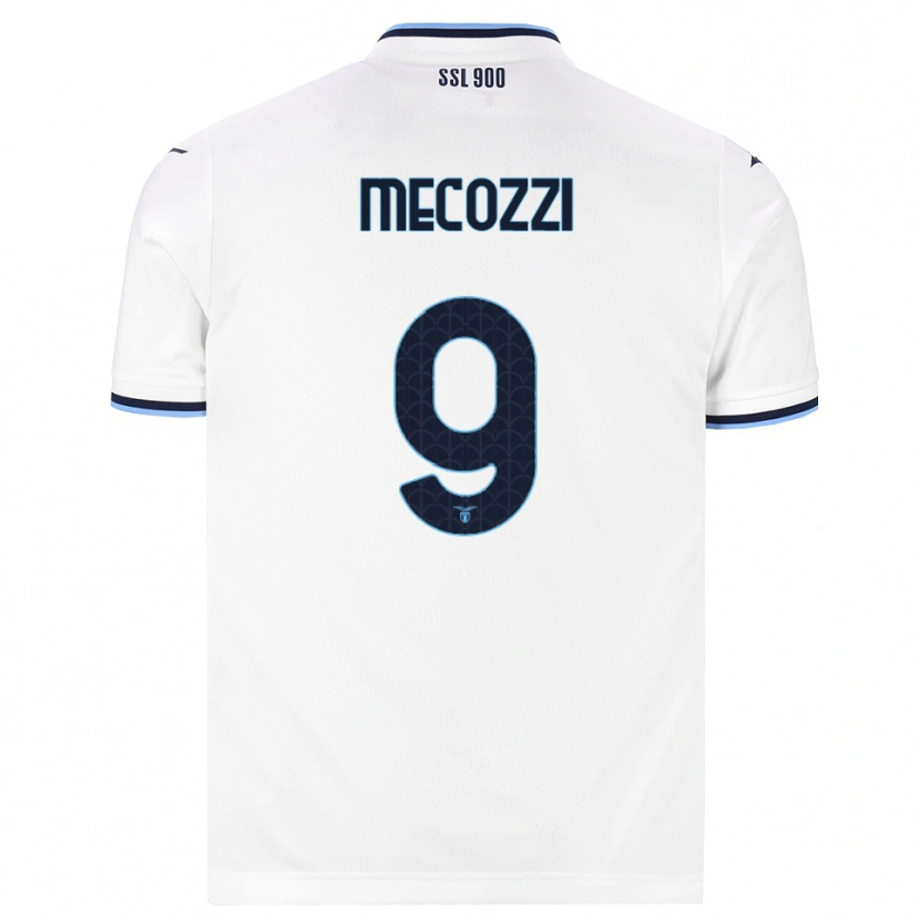 Danxen Herren Manuel Mecozzi #9 Weiß Dunkelblau Auswärtstrikot Trikot 2026/27 T-Shirt Schweiz