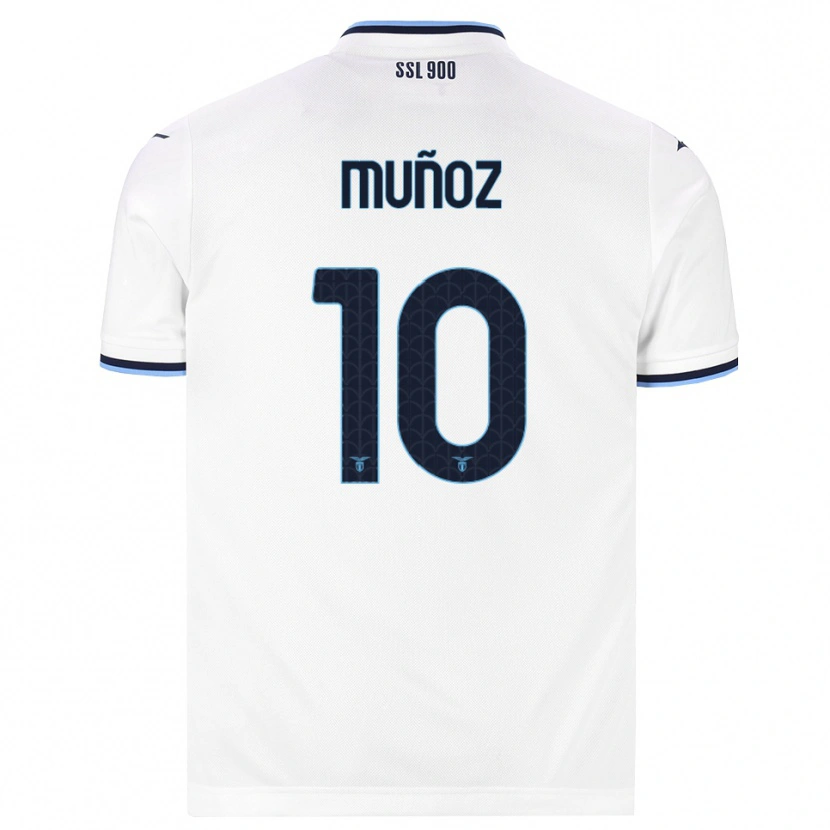 Danxen Herren Cristo Muñoz #10 Weiß Dunkelblau Auswärtstrikot Trikot 2026/27 T-Shirt Schweiz