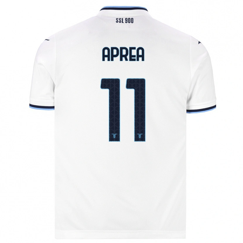 Danxen Herren Federico Aprea #11 Weiß Dunkelblau Auswärtstrikot Trikot 2026/27 T-Shirt Schweiz