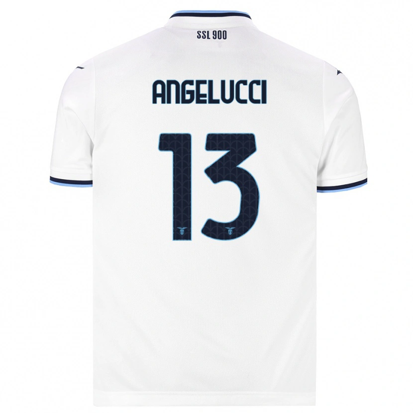 Danxen Herren Valerio Angelucci #13 Weiß Dunkelblau Auswärtstrikot Trikot 2026/27 T-Shirt Schweiz