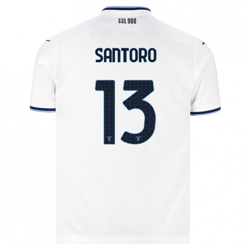 Danxen Herren Martina Santoro #13 Weiß Dunkelblau Auswärtstrikot Trikot 2026/27 T-Shirt Schweiz