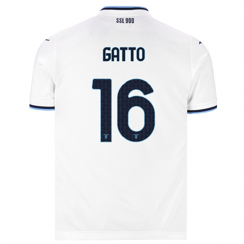Danxen Herren Francesco Gatto #16 Weiß Dunkelblau Auswärtstrikot Trikot 2026/27 T-Shirt Schweiz