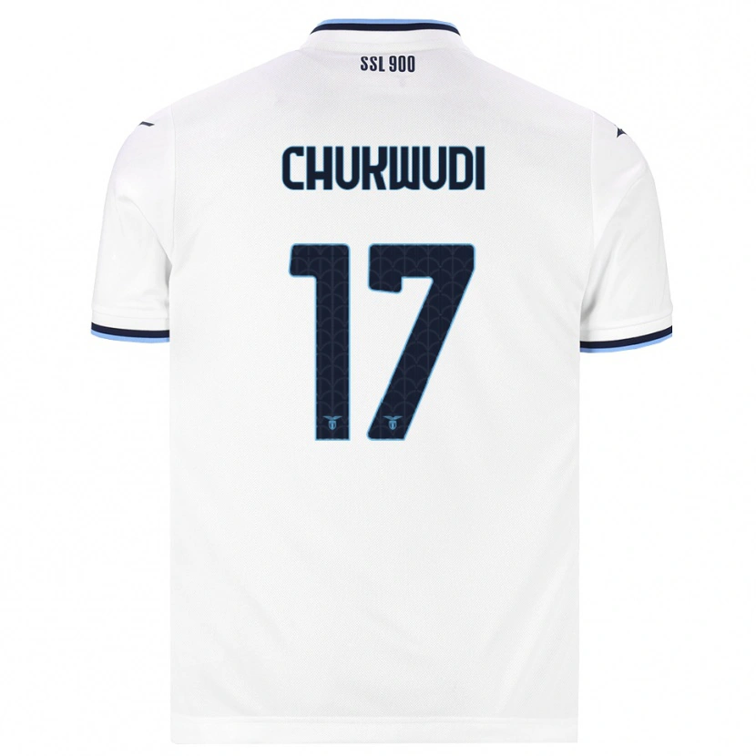Danxen Herren Ogonna Franca Chukwudi #17 Weiß Dunkelblau Auswärtstrikot Trikot 2026/27 T-Shirt Schweiz