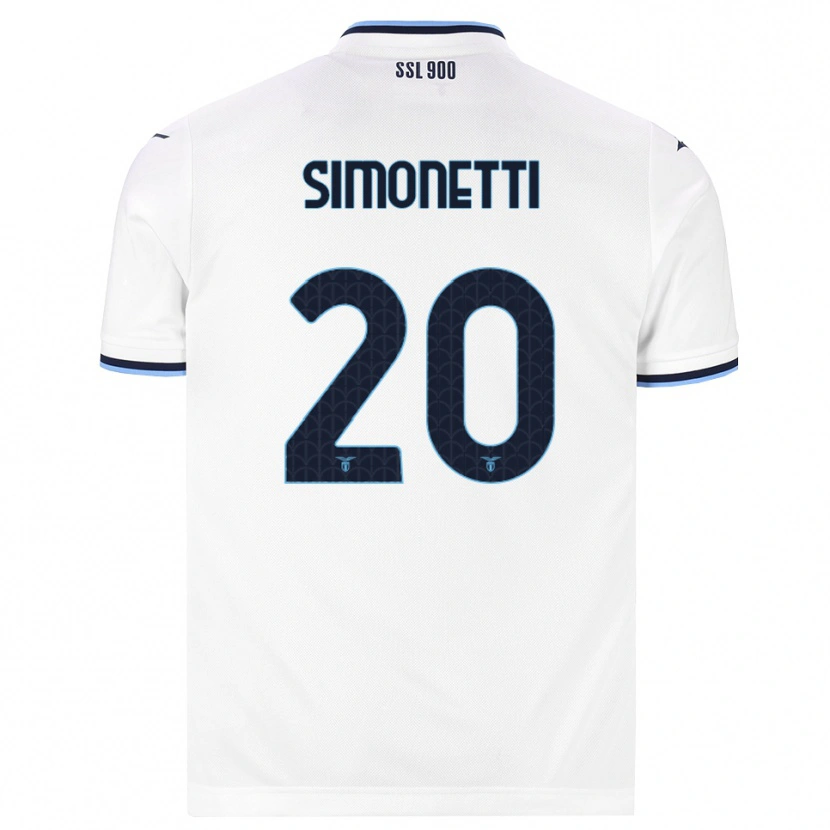 Danxen Herren Flaminia Simonetti #20 Weiß Dunkelblau Auswärtstrikot Trikot 2026/27 T-Shirt Schweiz