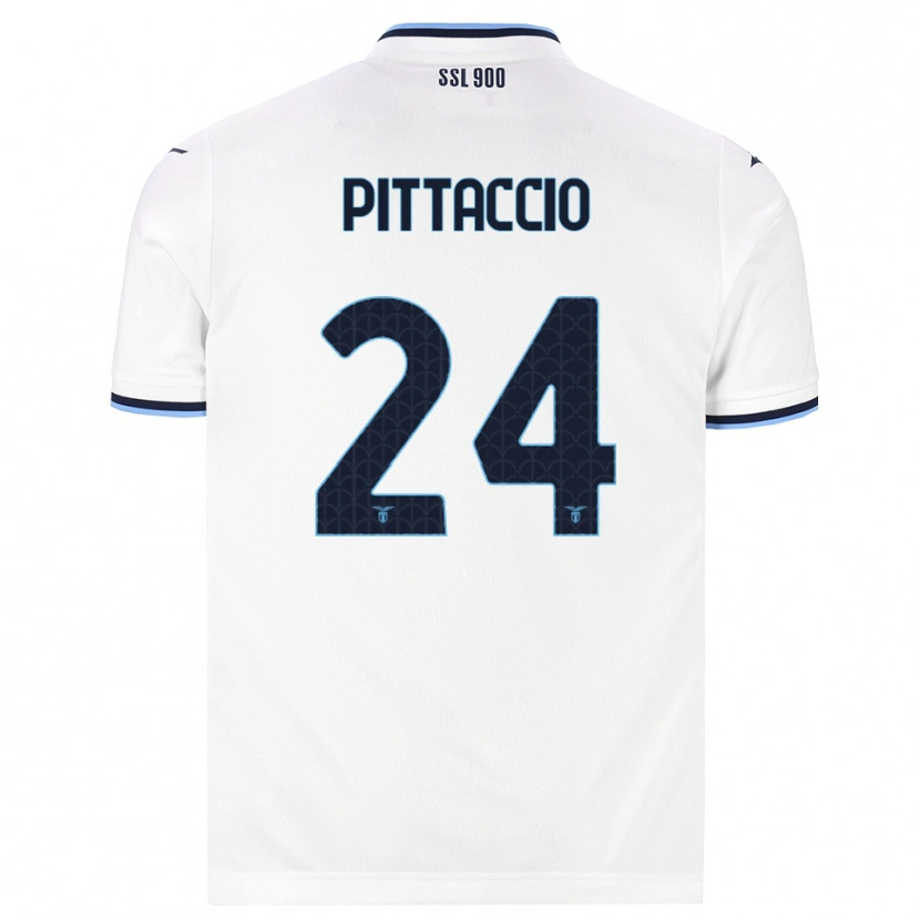 Danxen Herren Francesca Pittaccio #24 Weiß Dunkelblau Auswärtstrikot Trikot 2026/27 T-Shirt Schweiz
