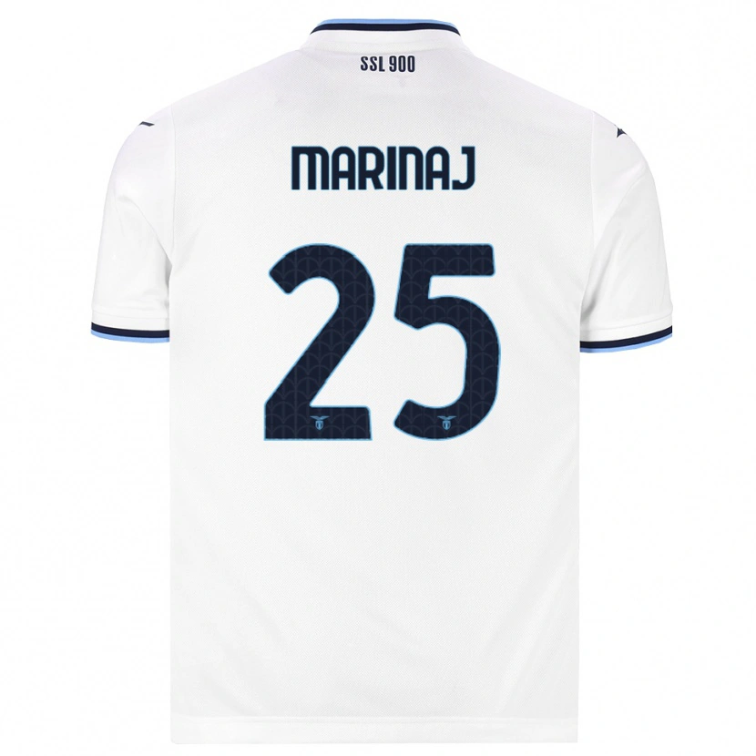 Danxen Herren Kledi Marinaj #25 Weiß Dunkelblau Auswärtstrikot Trikot 2026/27 T-Shirt Schweiz