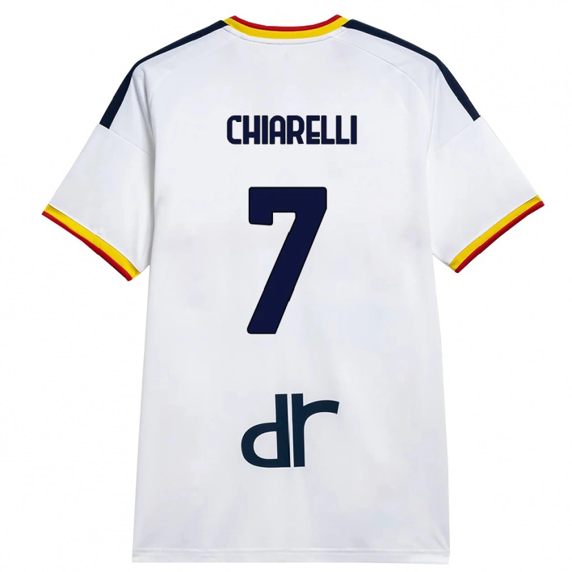 Danxen Herren Donato Chiarelli #7 Weiß Gelb Rot Auswärtstrikot Trikot 2026/27 T-Shirt Schweiz