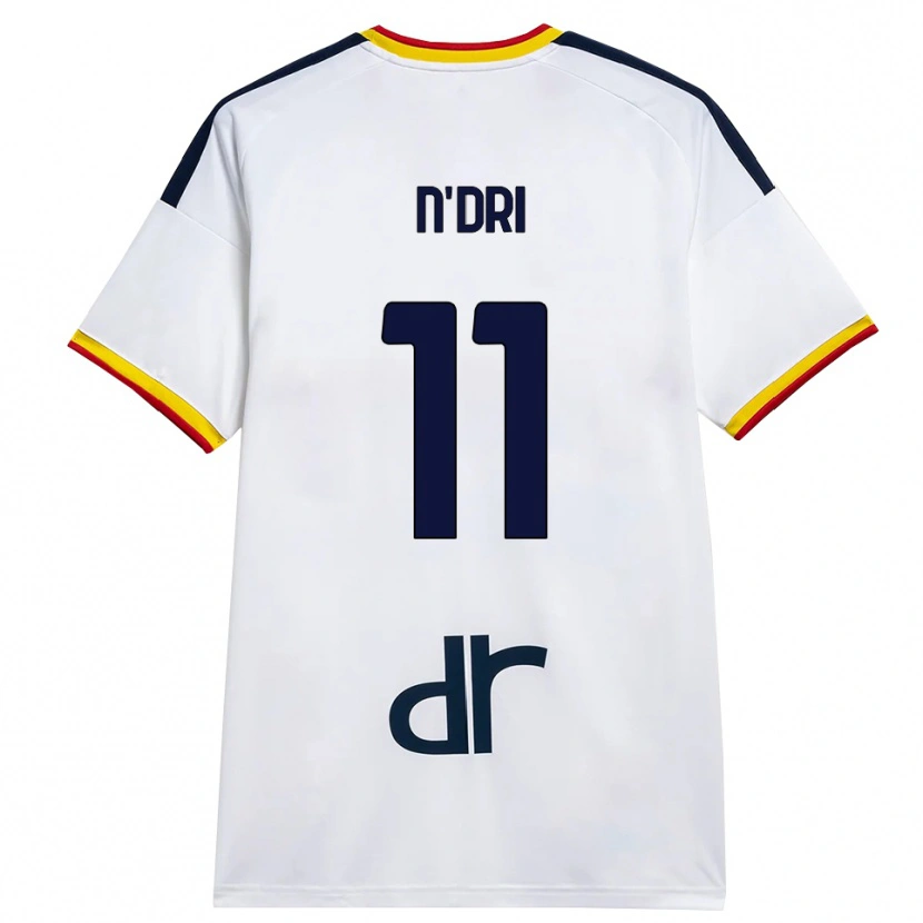 Danxen Herren Konan N’dri #11 Weiß Gelb Rot Auswärtstrikot Trikot 2026/27 T-Shirt Schweiz