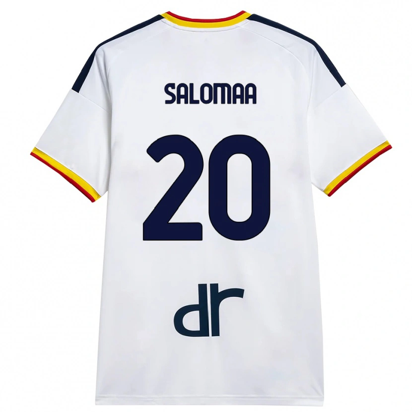 Danxen Herren Henri Salomaa #20 Weiß Gelb Rot Auswärtstrikot Trikot 2026/27 T-Shirt Schweiz