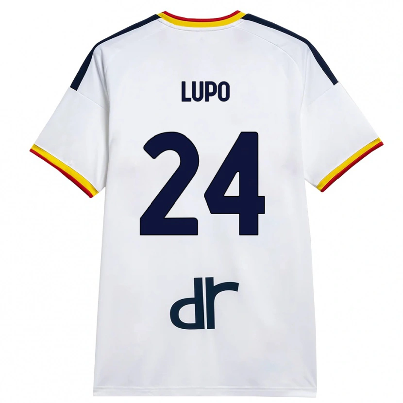 Danxen Herren Christian Lupo #24 Weiß Gelb Rot Auswärtstrikot Trikot 2026/27 T-Shirt Schweiz
