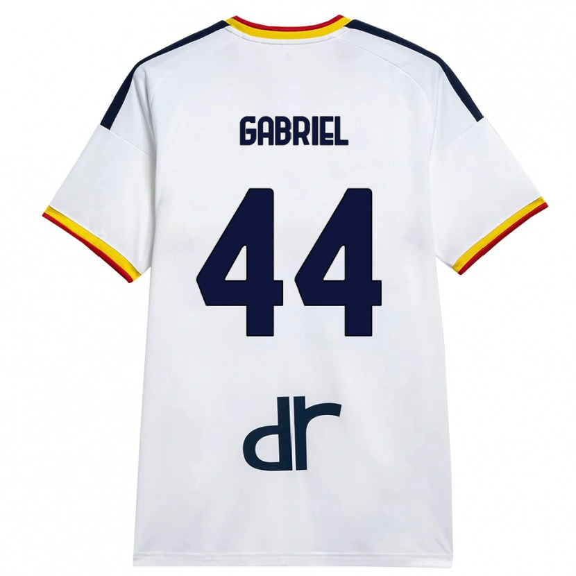 Danxen Herren Tiago Gabriel #44 Weiß Gelb Rot Auswärtstrikot Trikot 2026/27 T-Shirt Schweiz