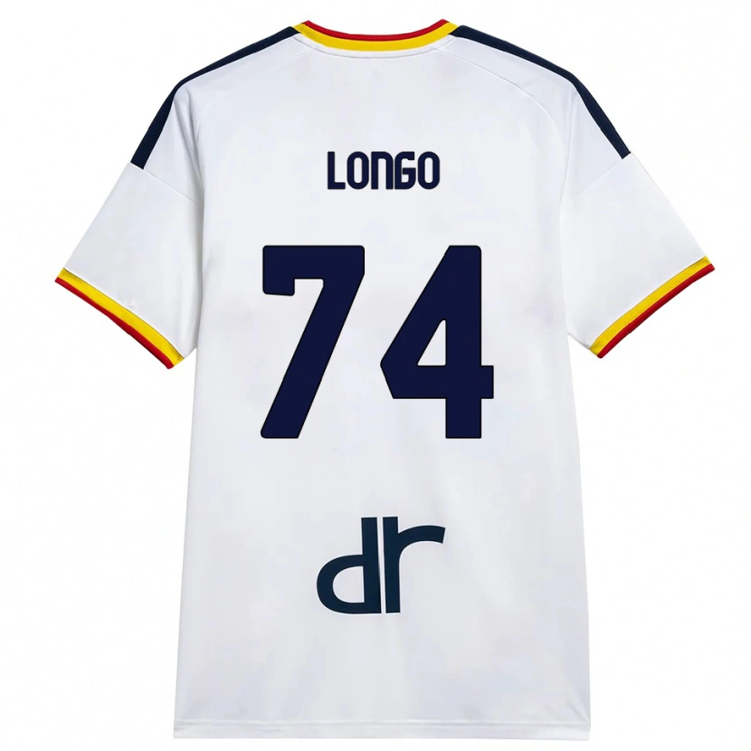 Danxen Herren Francesco Longo #74 Weiß Gelb Rot Auswärtstrikot Trikot 2026/27 T-Shirt Schweiz