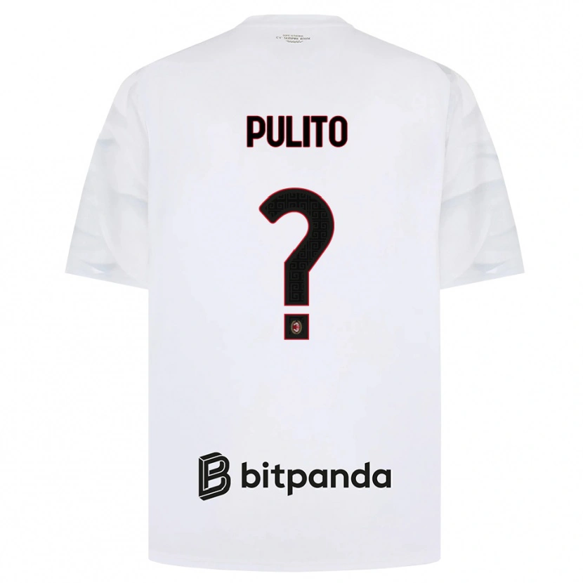 Danxen Herren Ivan Pulito #0 Weiß Rot Schwarz Auswärtstrikot Trikot 2026/27 T-Shirt Schweiz