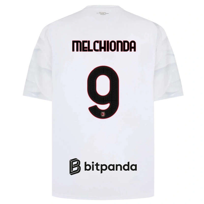 Danxen Herren Marco Melchionda #9 Weiß Rot Schwarz Auswärtstrikot Trikot 2026/27 T-Shirt Schweiz