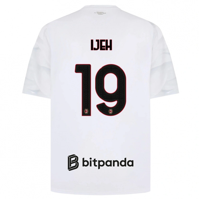Danxen Herren Evelyn Ijeh #19 Weiß Rot Schwarz Auswärtstrikot Trikot 2026/27 T-Shirt Schweiz
