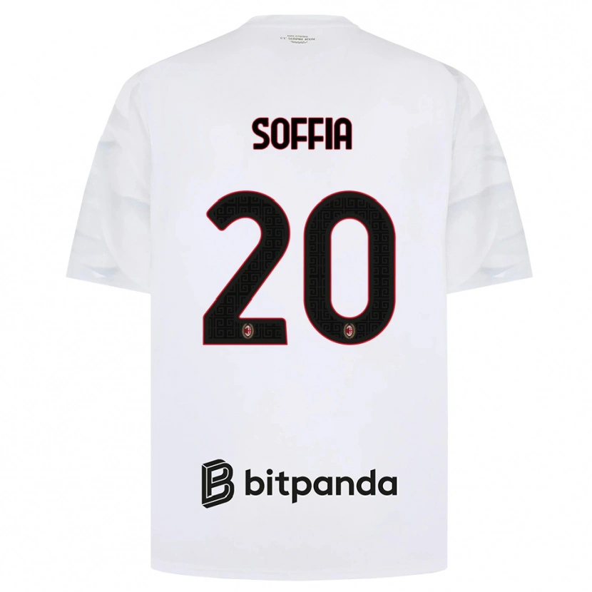 Danxen Herren Angelica Soffia #20 Weiß Rot Schwarz Auswärtstrikot Trikot 2026/27 T-Shirt Schweiz