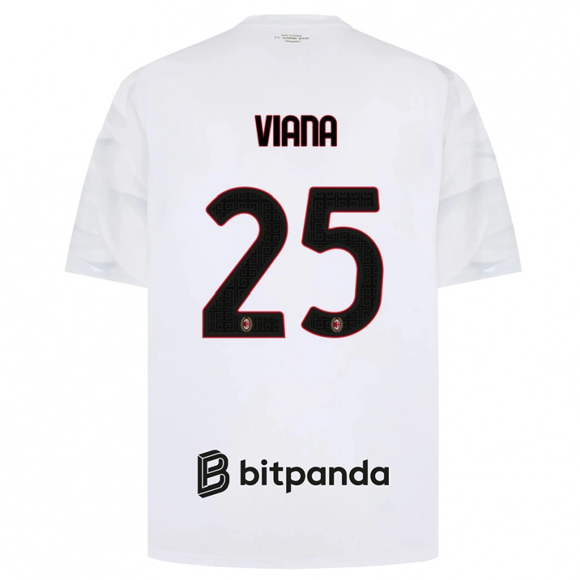 Danxen Herren Viana Seedorf #25 Weiß Rot Schwarz Auswärtstrikot Trikot 2026/27 T-Shirt Schweiz