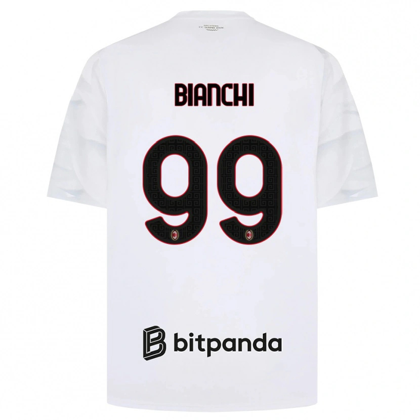Danxen Herren Alessandro Bianchi #99 Weiß Rot Schwarz Auswärtstrikot Trikot 2026/27 T-Shirt Schweiz