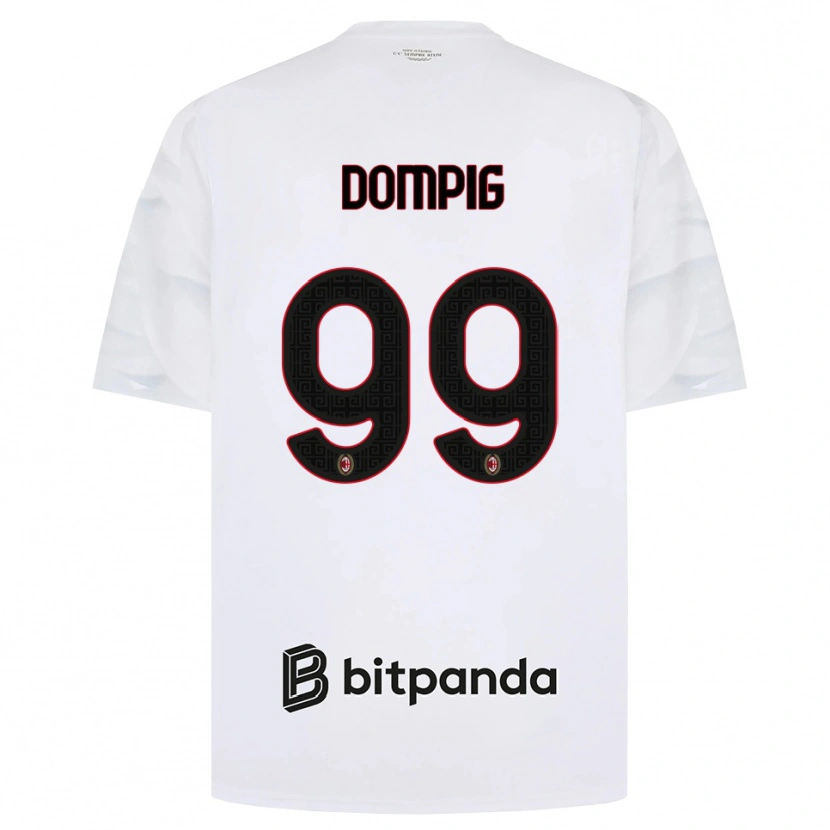 Danxen Herren Chanté Dompig #99 Weiß Rot Schwarz Auswärtstrikot Trikot 2026/27 T-Shirt Schweiz