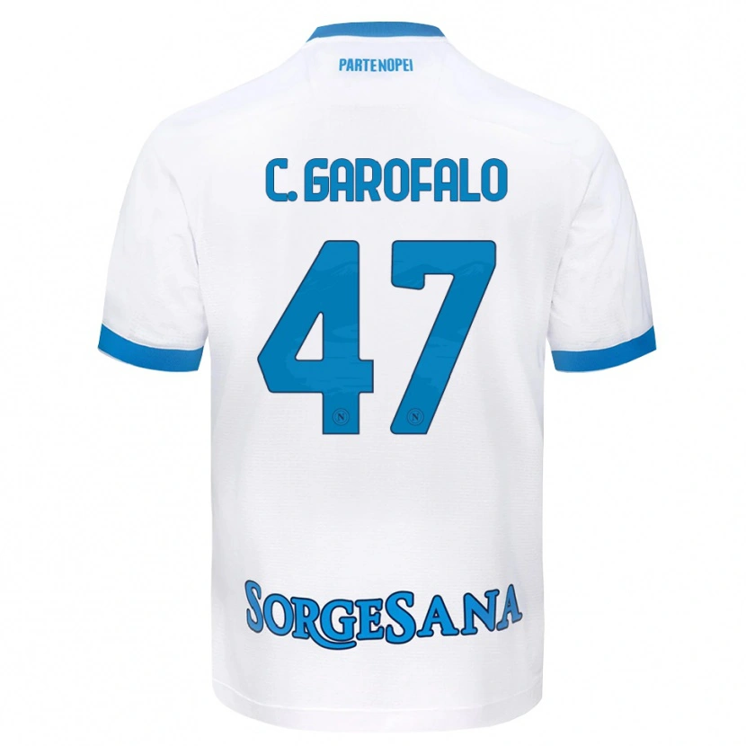 Danxen Herren Christian Garofalo #47 Weiß Hellblau Auswärtstrikot Trikot 2026/27 T-Shirt Schweiz